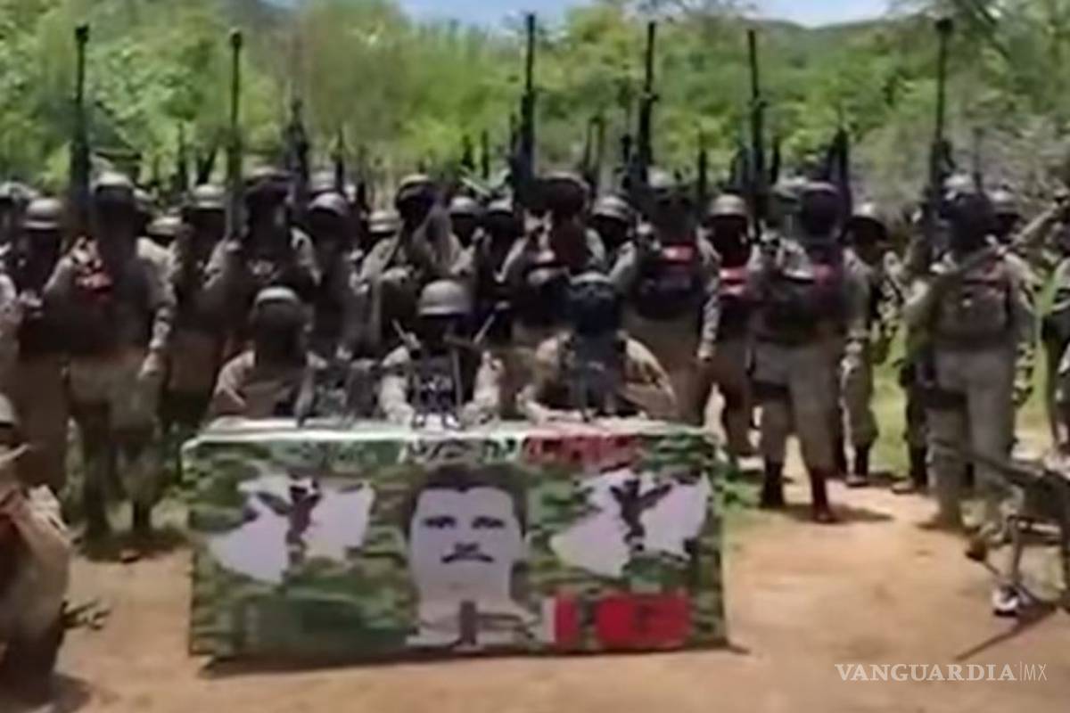 Aparece supuesto “Mencho” con un ejército y anuncia que va a tomar Tepalcatepec, Michoacán