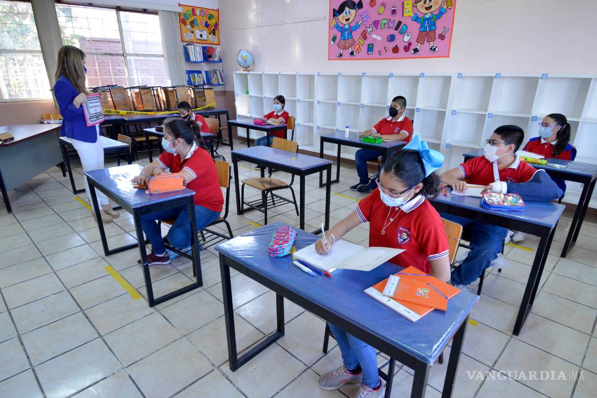 Se sumarán 42 escuelas más de Coahuila al sistema de clases semipresenciales