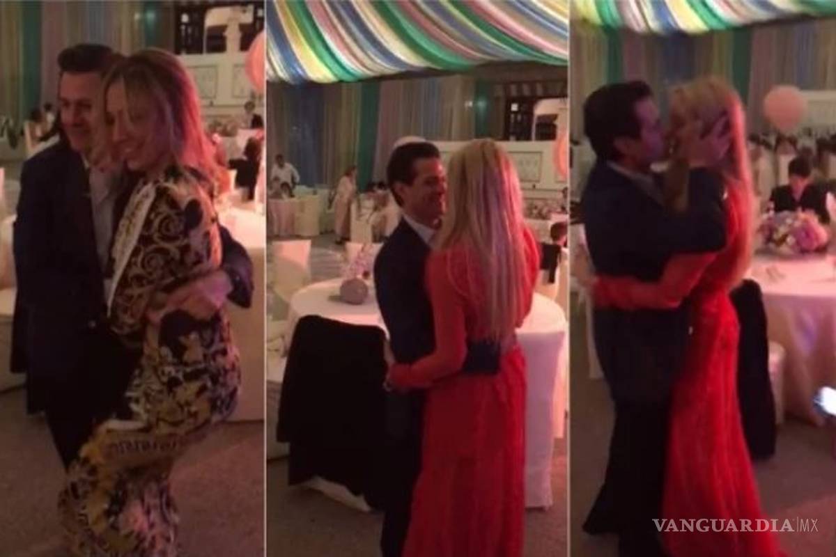 &quot;Amo su inocencia, amo sus errores&quot;... Peña Nieto baila '17 años' con Tania Ruiz (video)