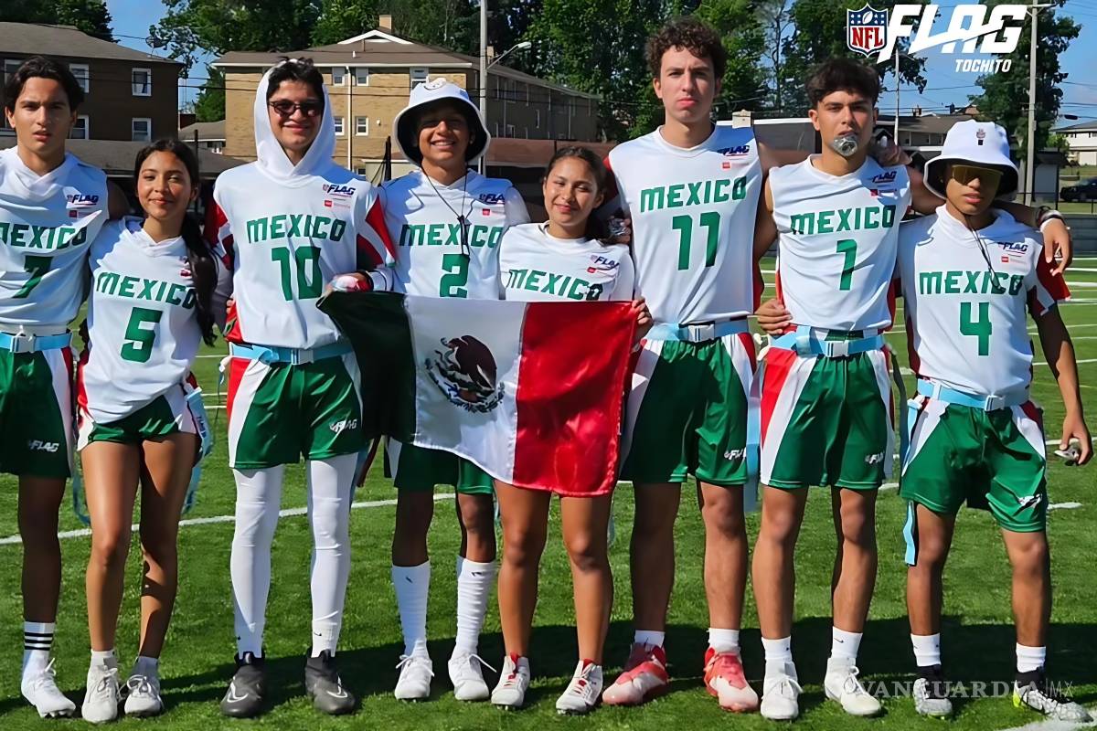 México es número 1 del mundo en flag football y Coahuila impulsa su proyecto ganador