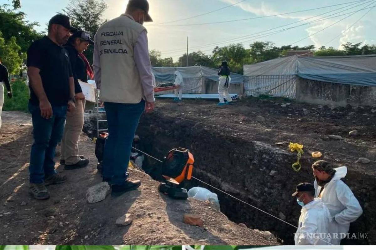 Hallan más cuerpos en fosa común de Culiacán: suman 39 por exhumar
