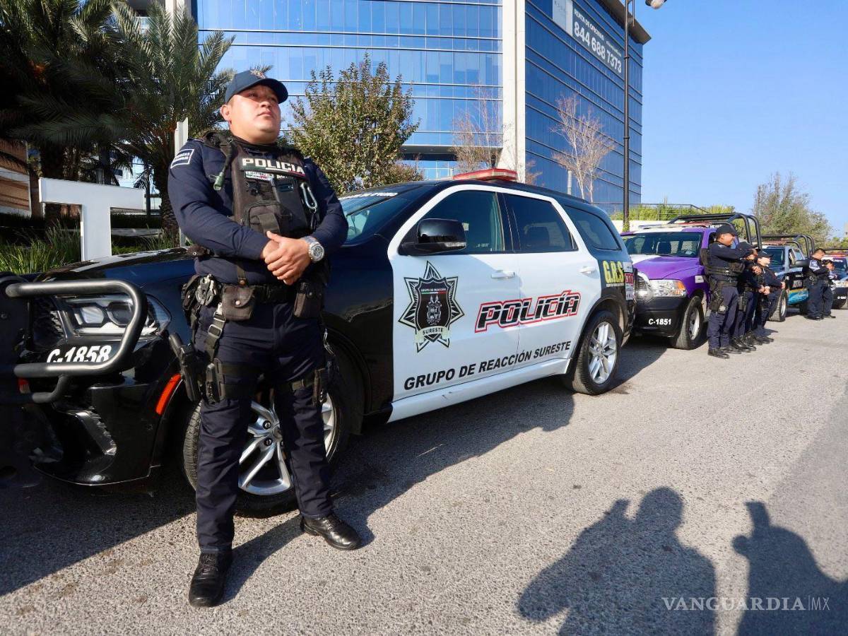$!Elementos del Grupo de Reacción Sureste se mantendrán en alerta ante cualquier incidencia.