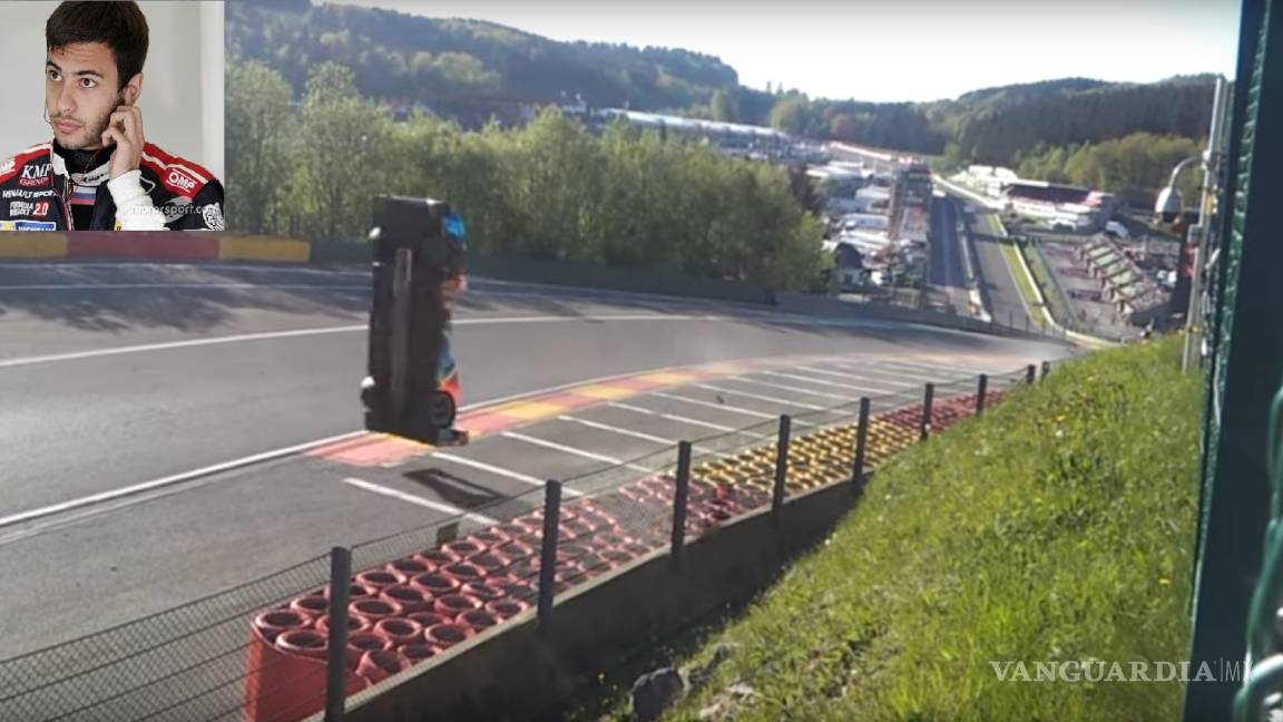 Piloto de carreras sale vivo de un escalofriante accidente (+VIDEO)