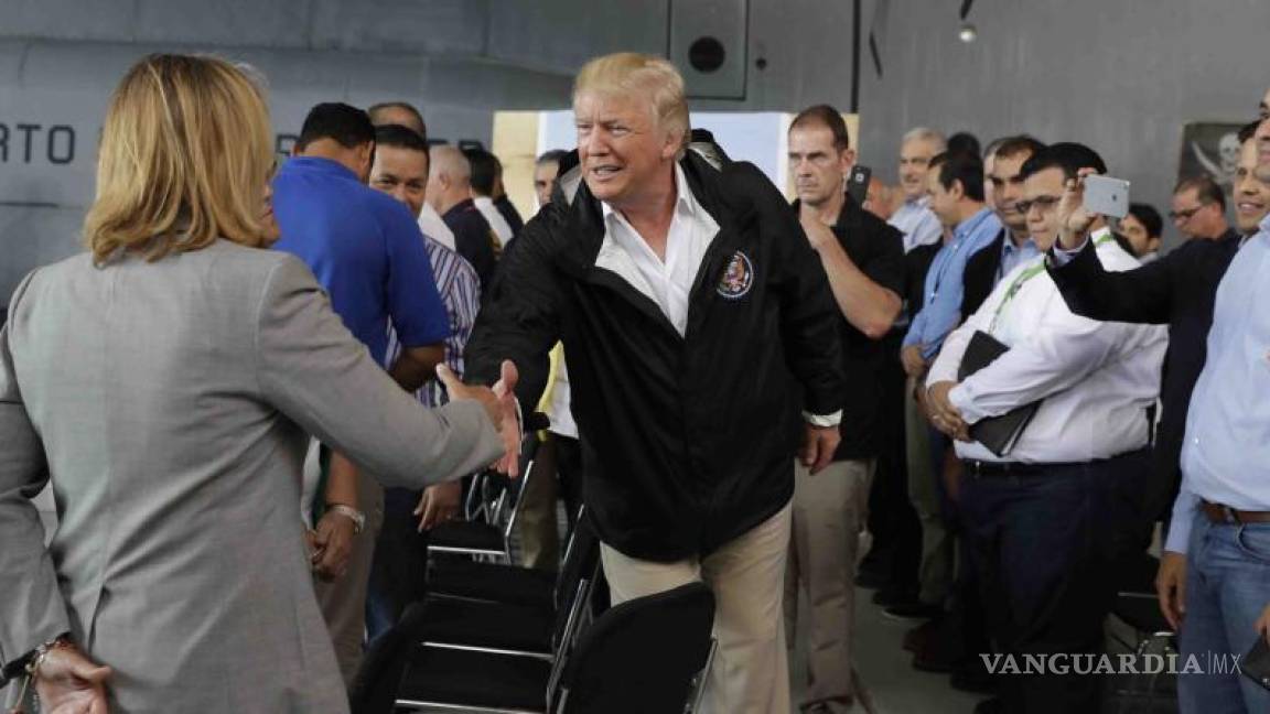Puerto Rico no sufre “una catástrofe real” como la del huracán Katrina: Trump