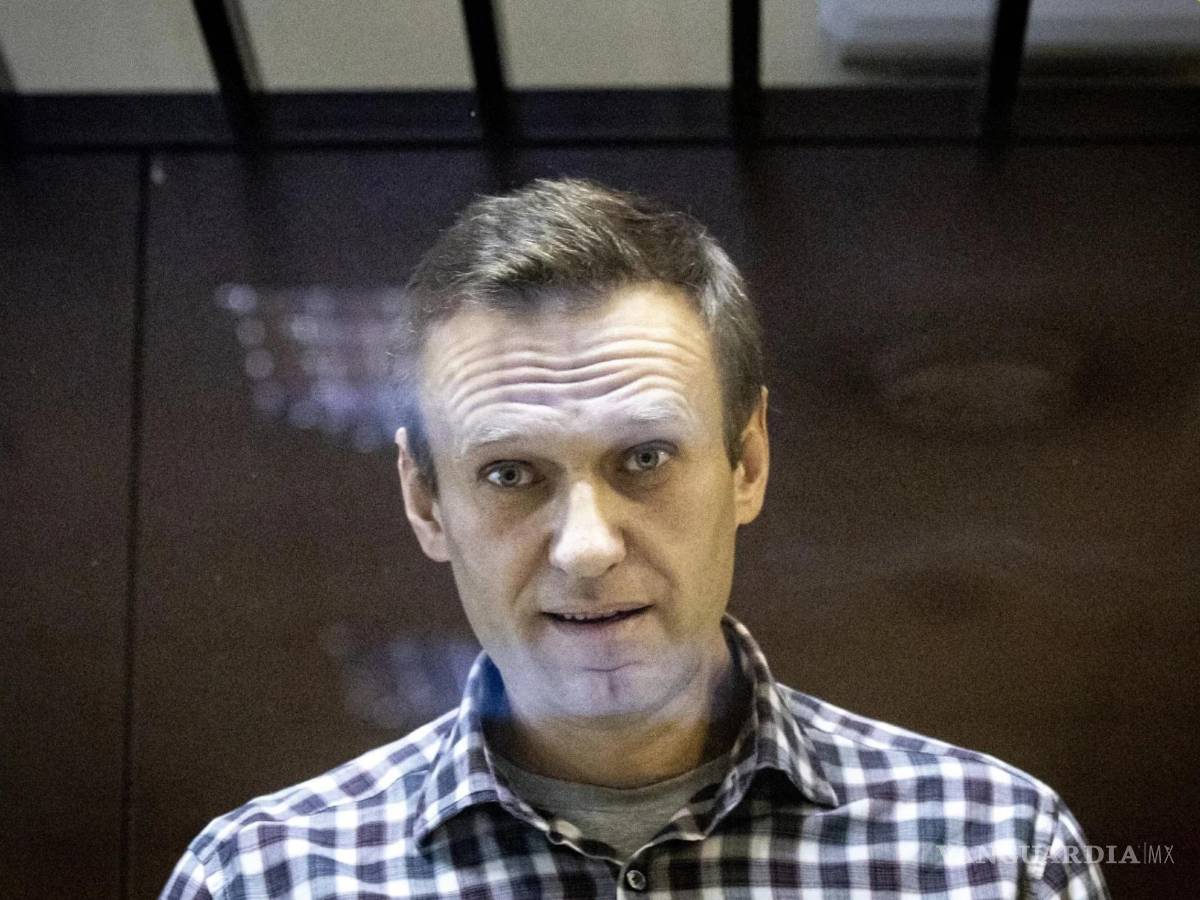 $!El líder opositor ruso Alexei Navalny en el tribunal en Moscú, el 20 de febrero de 2021.