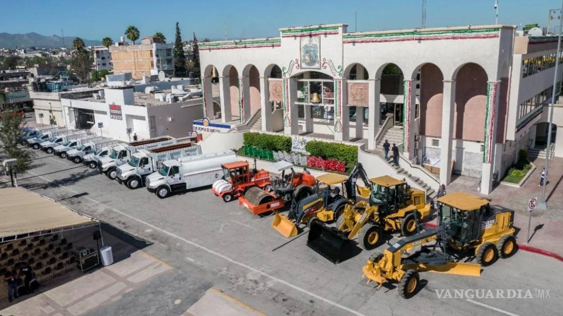 Adquiere municipio de Monclova maquinaria con 15 mdp