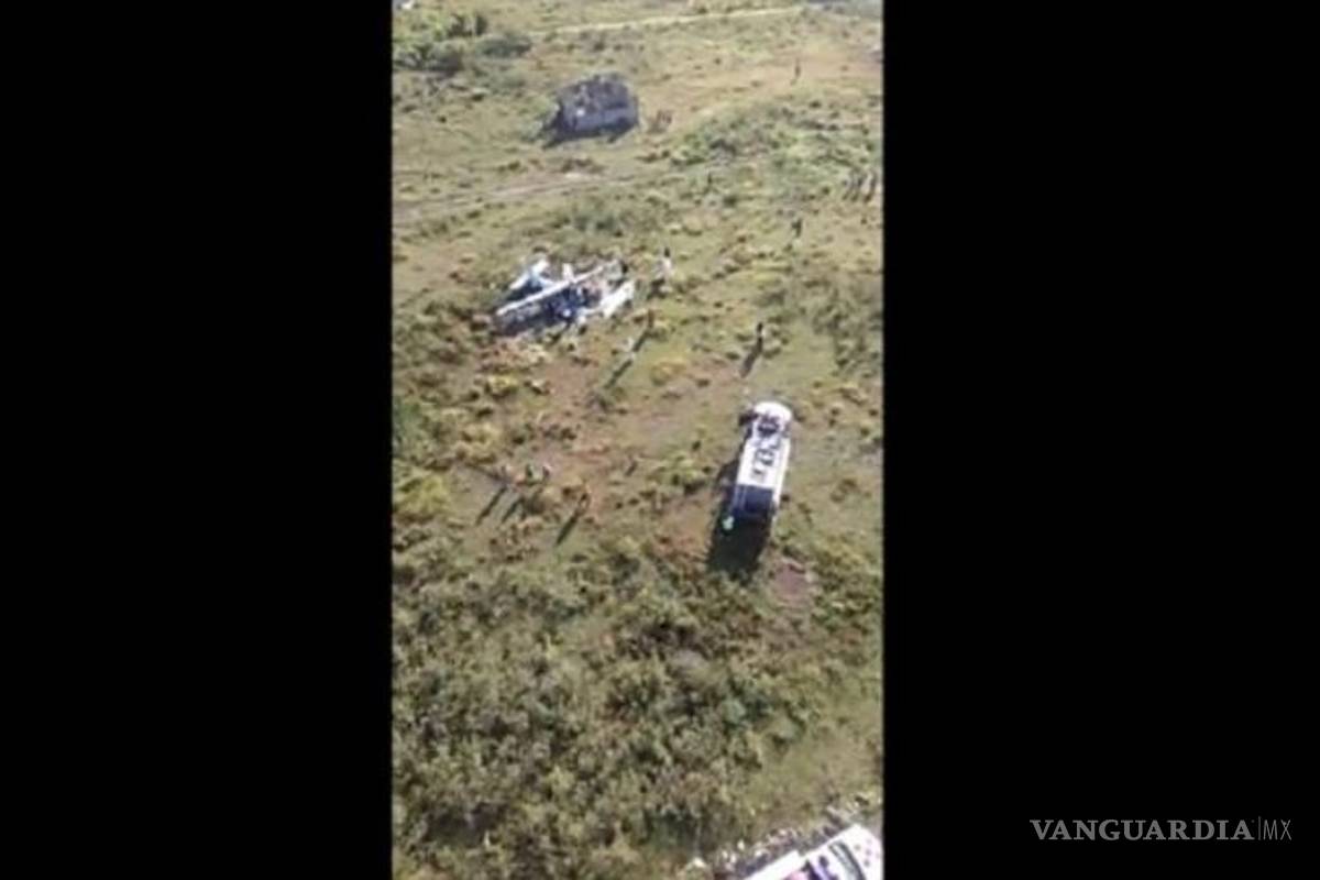 Se desploma avioneta cerca de aeropuerto en Morelos; fallecen dos tripulantes