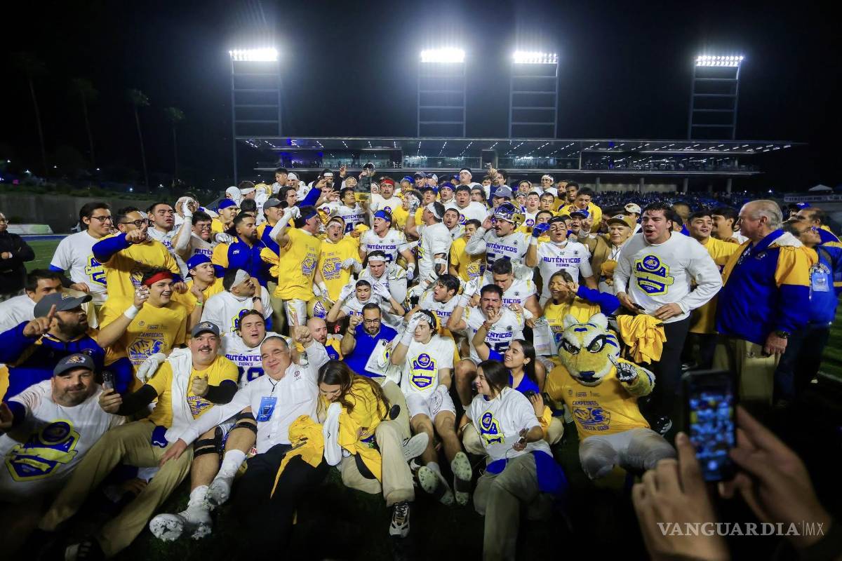 Auténticos Tigres recuperan la corona de la ONEFA con triunfo 33-30 sobre Borregos Monterrey