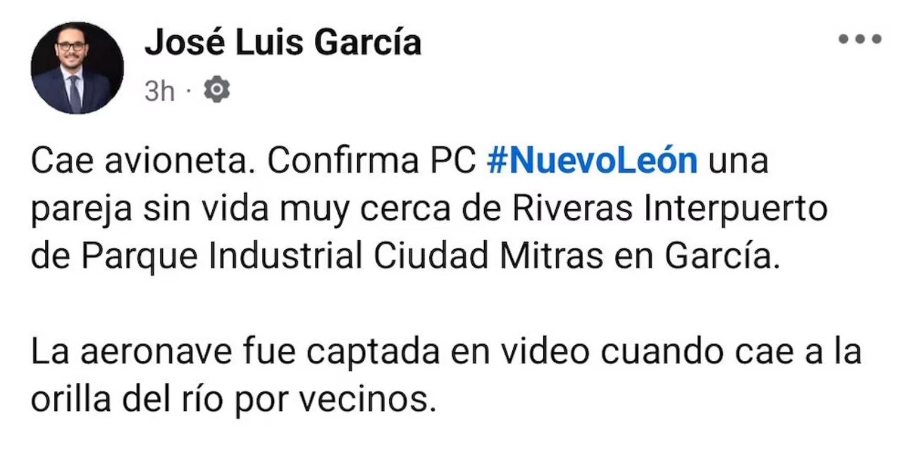 $!Exesposo de Débora Estrella informó sobre su accidente sin saber quiénes eran las víctimas mortales