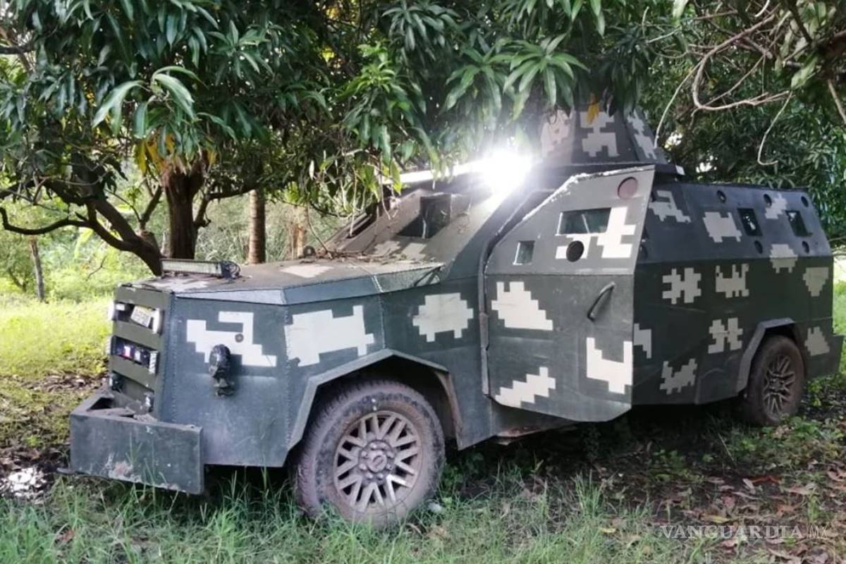 Aseguran camionetas blindadas del Cártel Jalisco Nueva Generación