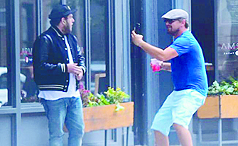 Leonardo DiCaprio le hace broma a Jonah Hill