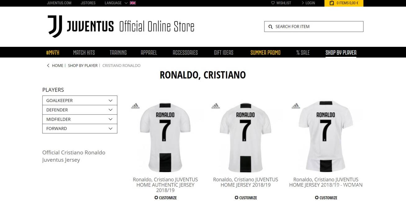 $!Aficionados de la Juventus colapsan tienda en línea por la venta de la jersey de Cristiano Ronaldo