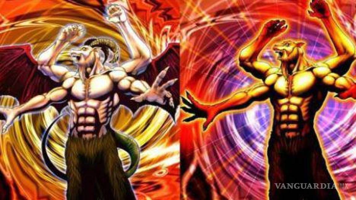 $!A la derecha imagen original y a la izquierda imagen censurada de ‘Yu-Gi-Oh!’