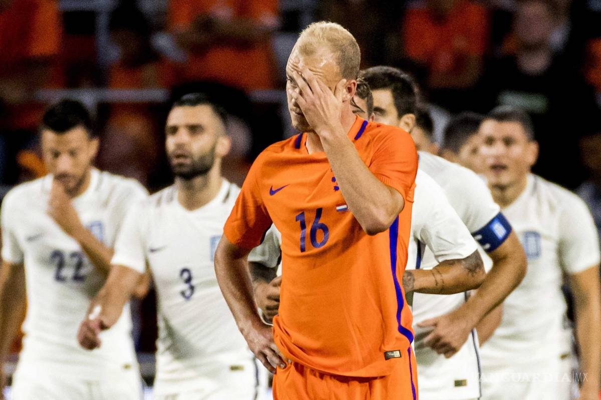Sorprende Grecia y le gana 2-1 a Holanda en partido amistoso