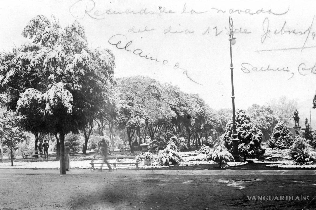 Saltillo y el manto blanco que dejó huella imborrable