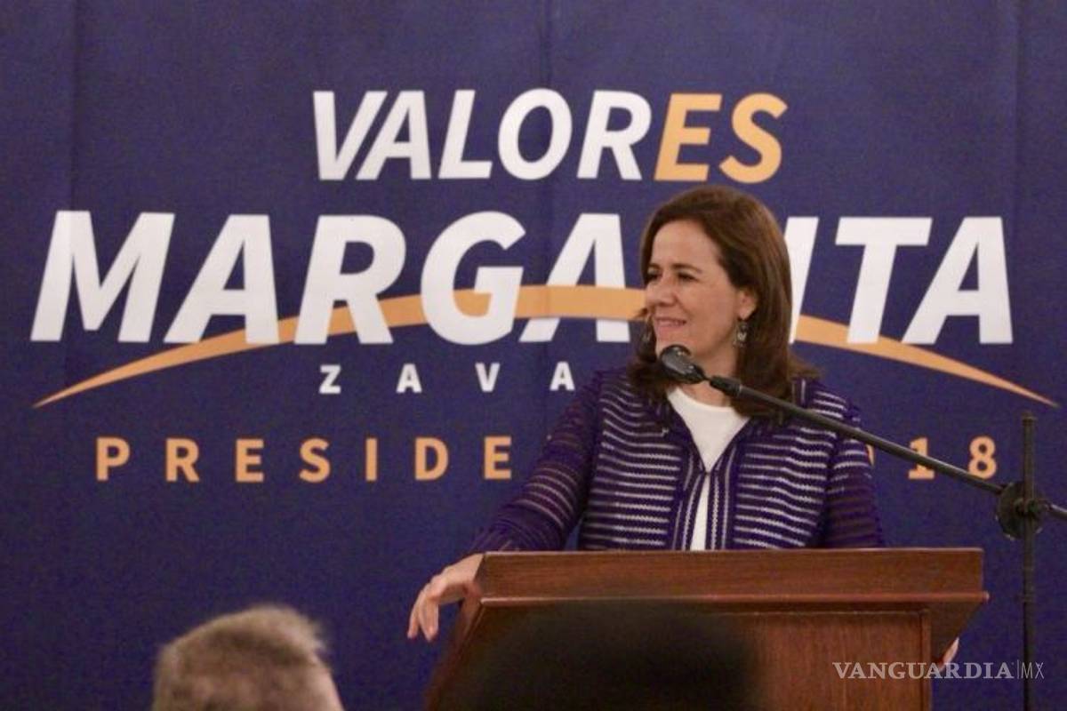 Margarita Zavala va con el PAN por una diputación federal