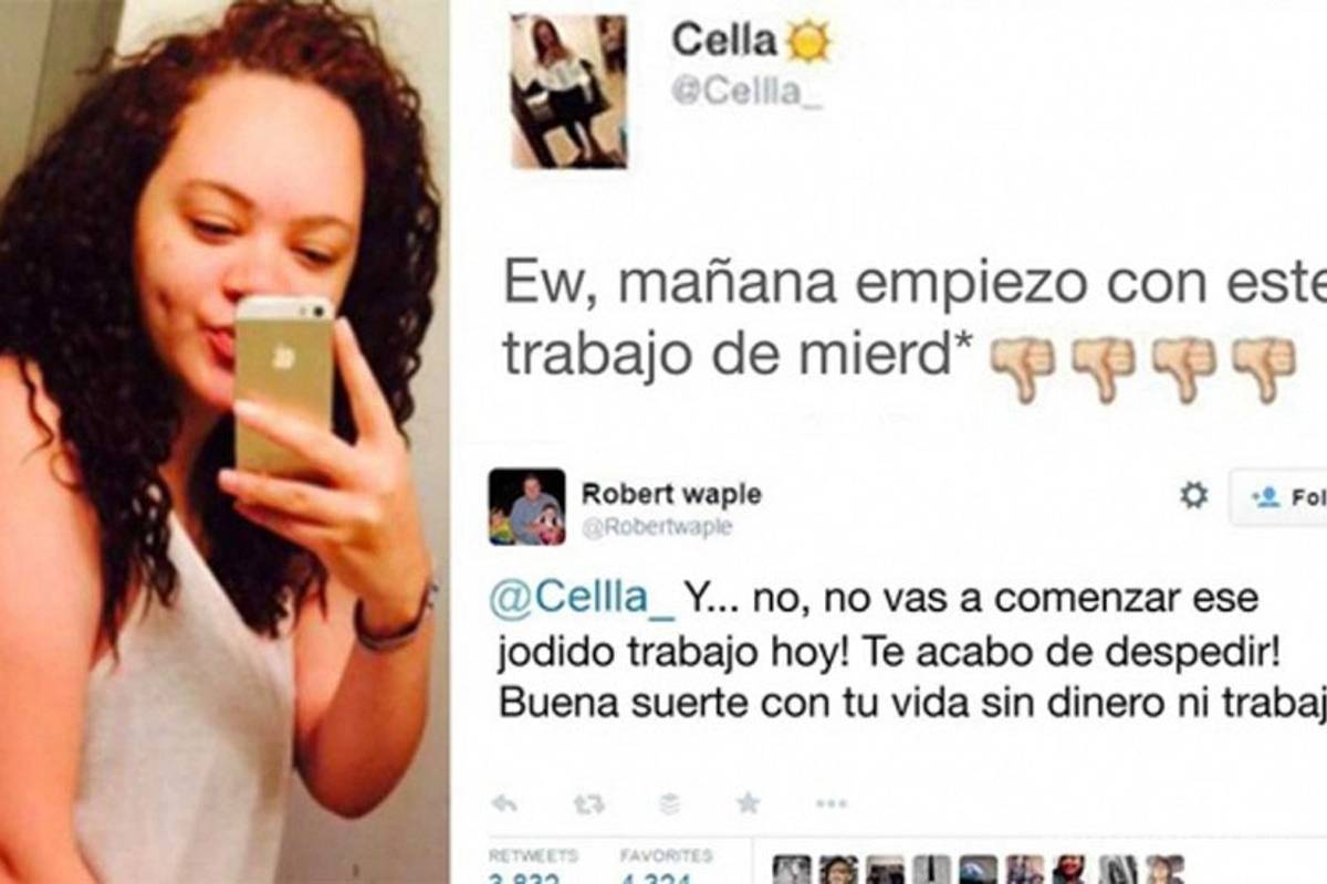Por hablar mal de su nuevo empleo en Twitter... ¡la despiden antes de comenzar!