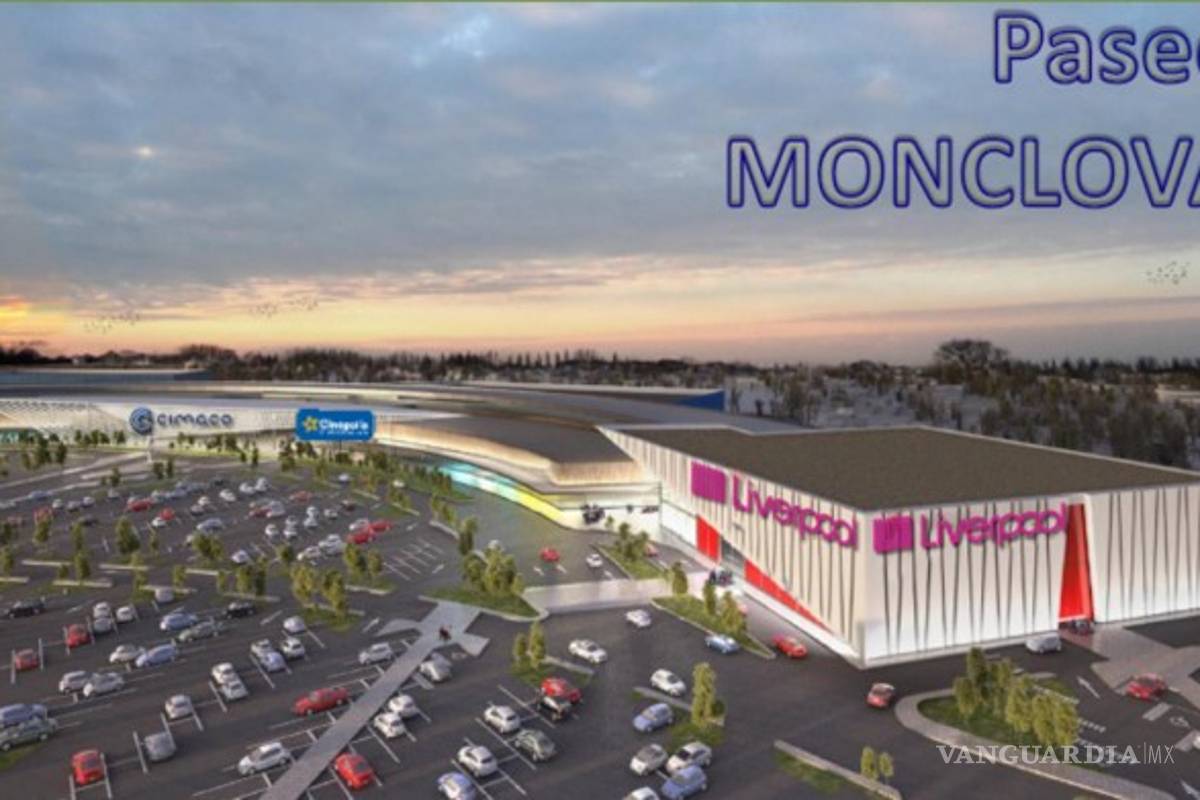 Centro comercial Paseo Monclova abrirá el 15 de noviembre