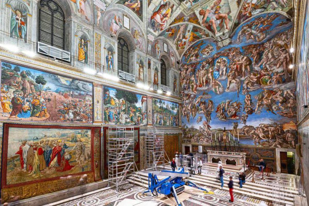 Cultura sin salir de casa: Visita la Capilla Sixtina y disfruta del coro de Los Dieciséis