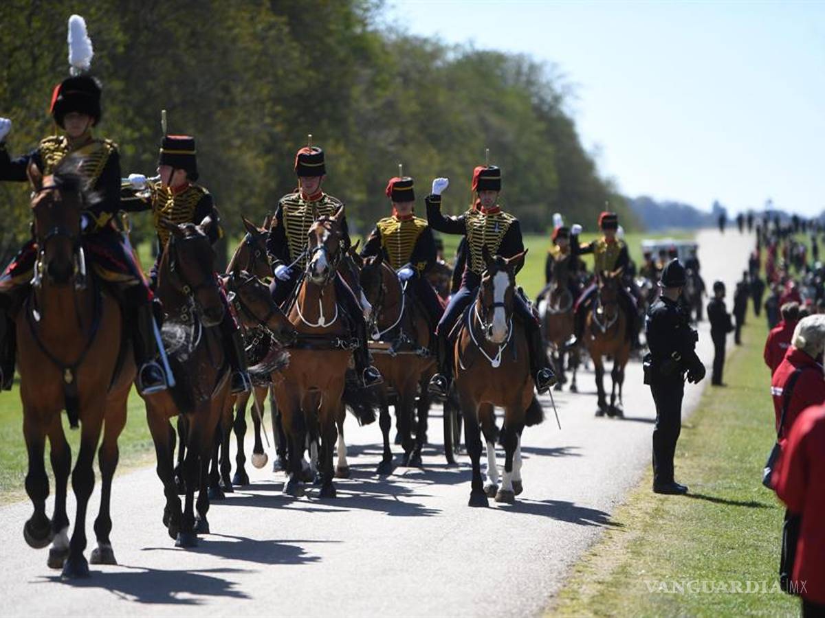 $!Así se despide la familia real británica del príncipe Felipe, esposo de la reina Isabel II