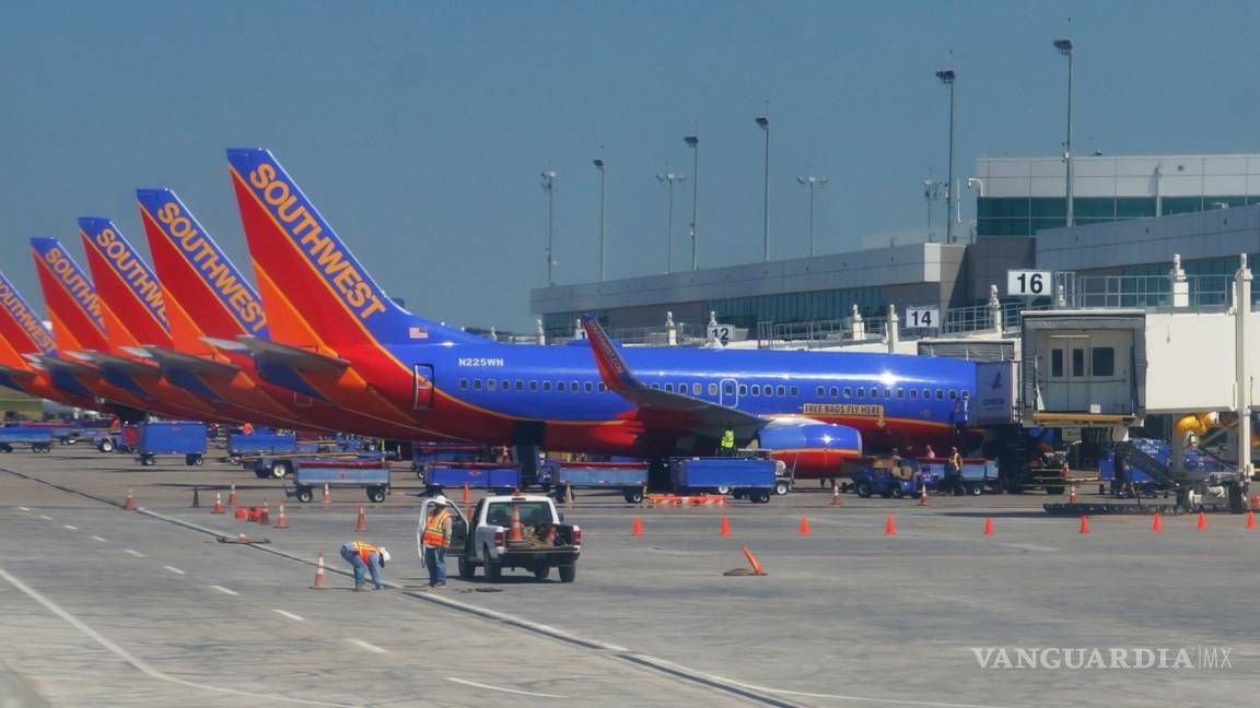 Desvían vuelo de Southwest Airlines en EU tras “comportamiento sospechoso” de pasajeros