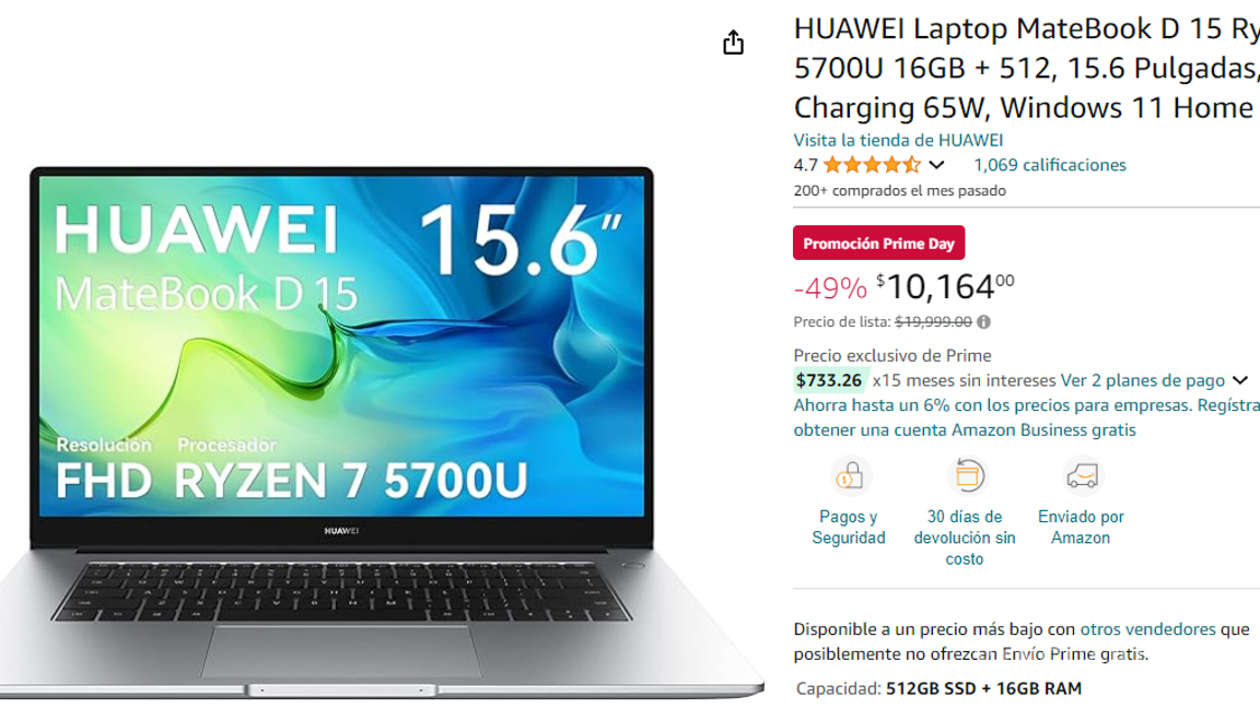 $!Prime Day 2024: Estas son las mejores laptops con descuento para el regreso a clases