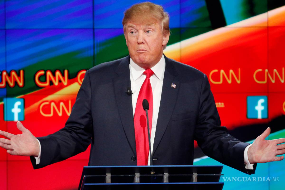 Primer duelo de la noche es entre Bush y Trump