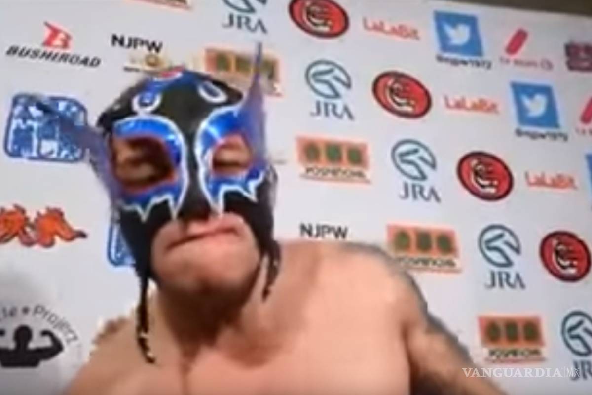Luchador mexicano sube 'borracho' al ring en Japón