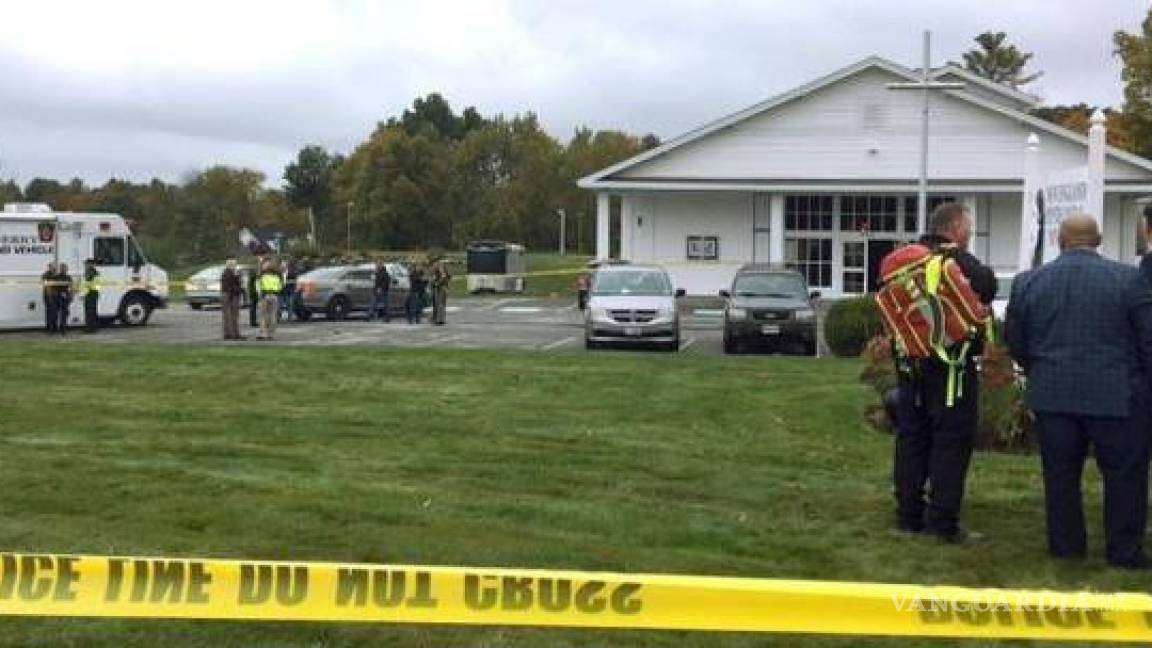 Alerta en EU por tiroteo en iglesia de New Hampshire; hay dos heridos