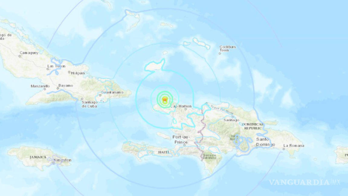 Terremoto de 5,9 grados en la costa de Haití