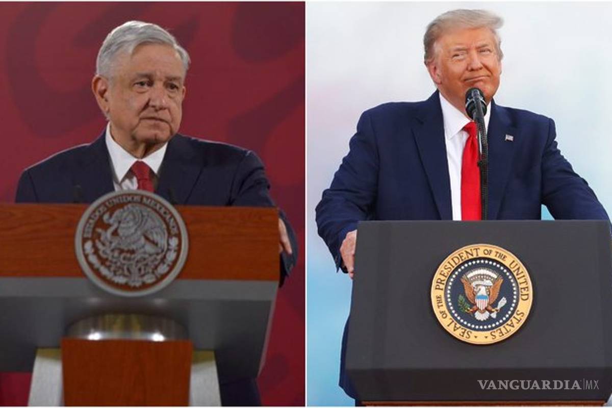 AMLO dice que Trump respeta a mexicanos... él arremete contra migrantes