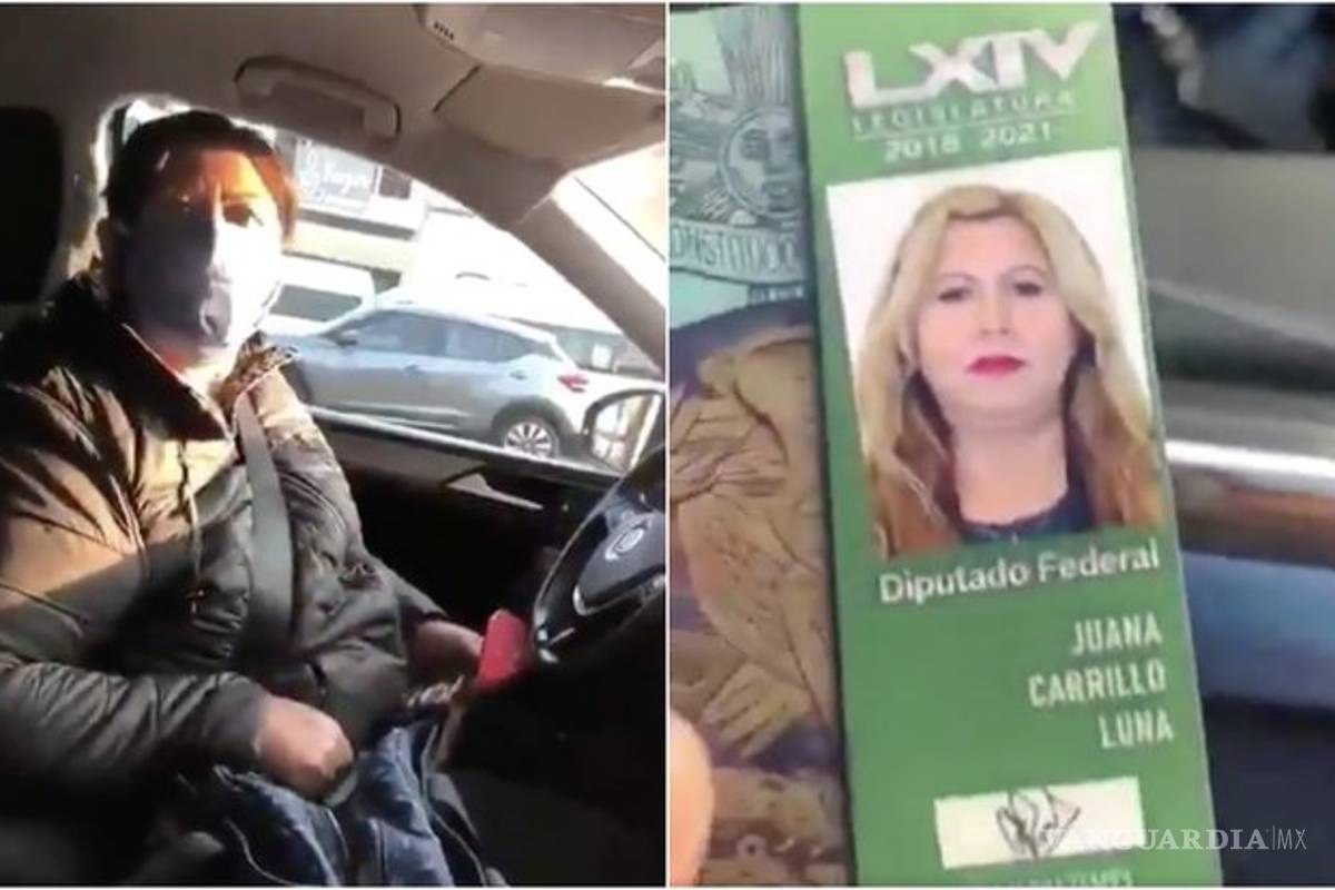 Diputada de Morena &quot;charolea&quot; para evitar infracción, la llaman 'Lady Charola'