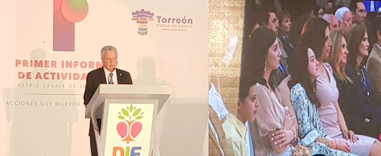 $!Rinde su primer informe presidenta honoraria del DIF Torreón