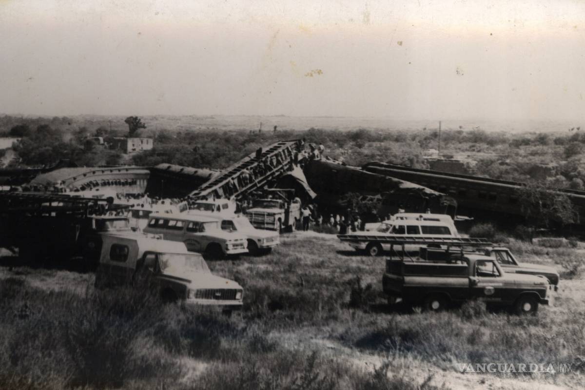 A 46 años de la peor tragedia ferroviaria en Saltillo que enlutó a México y pocos recuerdan