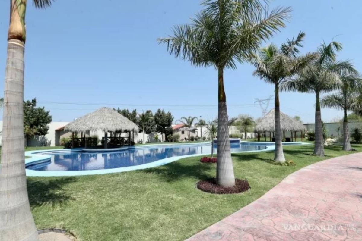 Así es la ‘Casa de las alberca’, el paraíso de ‘El Marro’... el líder del Cártel Santa Rosa de Lima en Guanajuato (fotos)