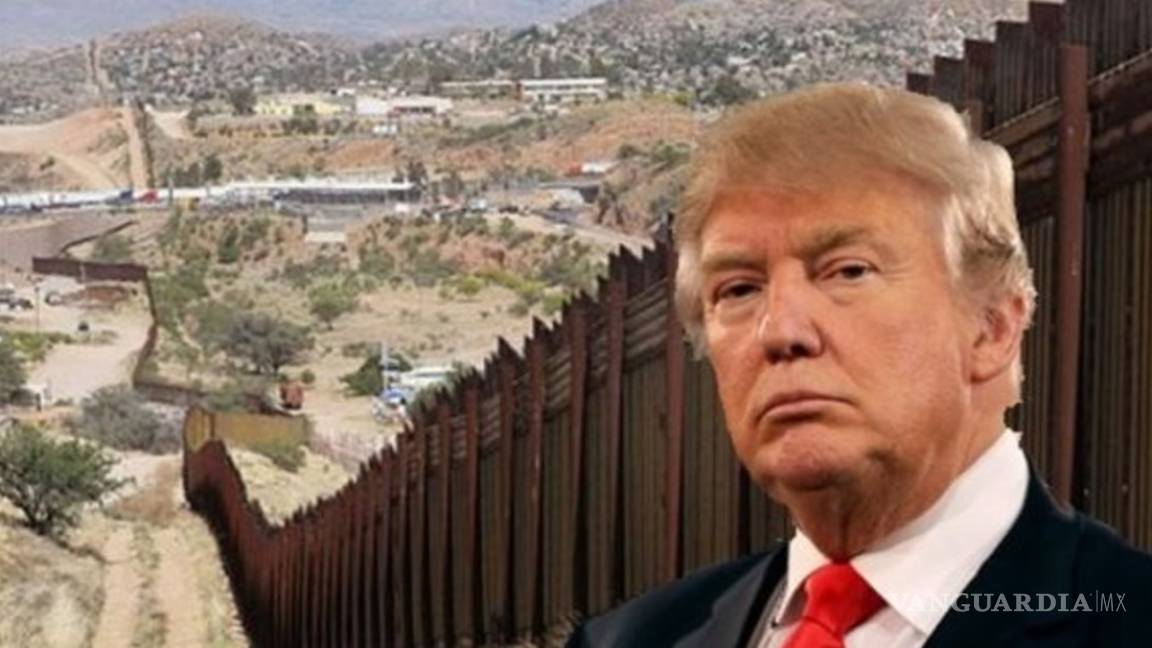 &quot;Protegeré a América, estamos construyendo un muro grande y hermoso&quot;, le dice Trump a los demócratas