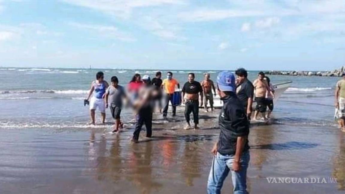 Tres menores murieron ahogados en playa de Veracruz
