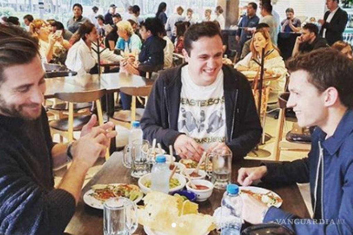 Spider-Man come tacos en México