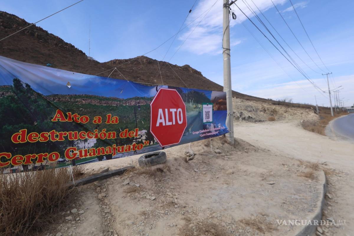 No hay estudio de impacto ambiental y no tienen permisos para construir en cerro Guanajuato, de Ramos Arizpe, afirma Semarnat