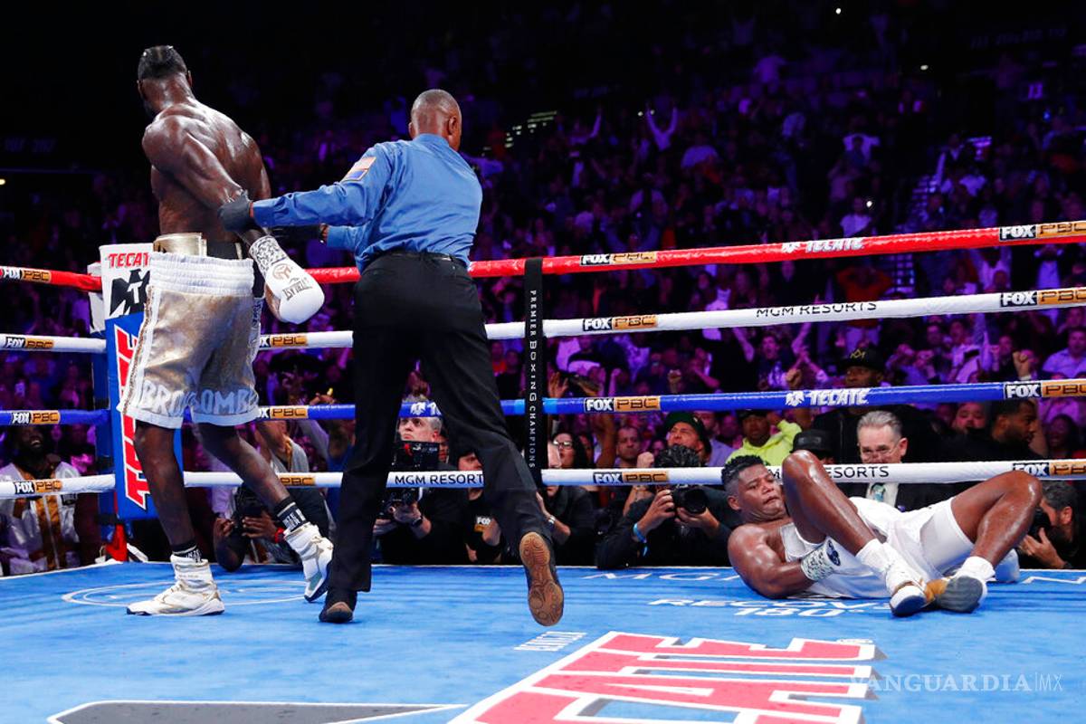 $!El impresionante KO de Deontay Wilder a Luis Ortiz