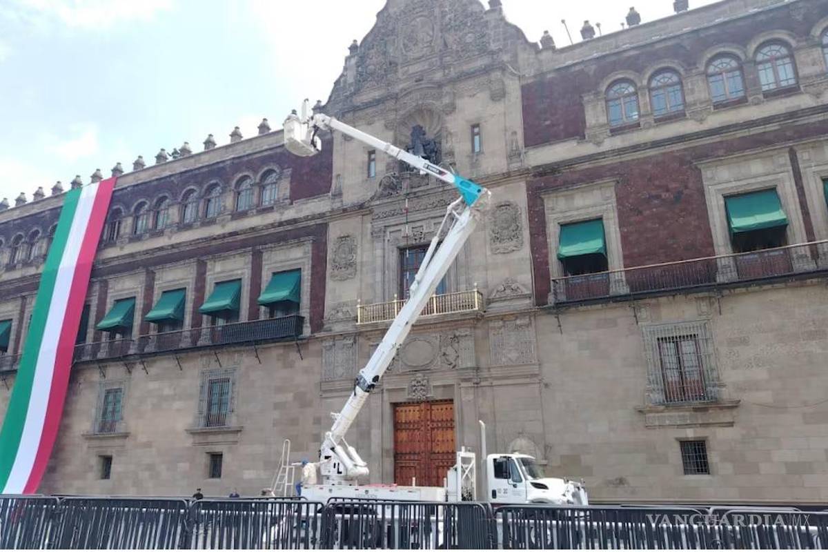 Alistan preparativos para el primer Grito de Independencia de Claudia Sheinbaum