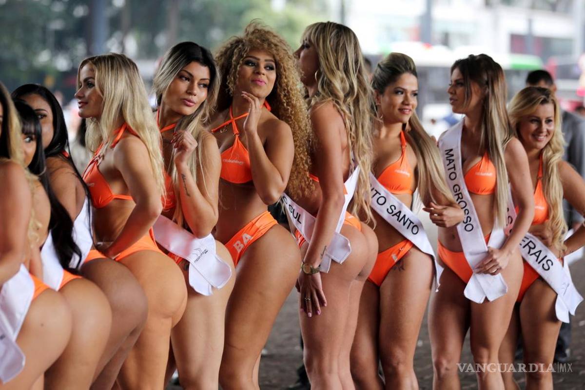 Candidatas al mejor trasero de Brasil 'corren' 100 metros llanos (fotos y video)
