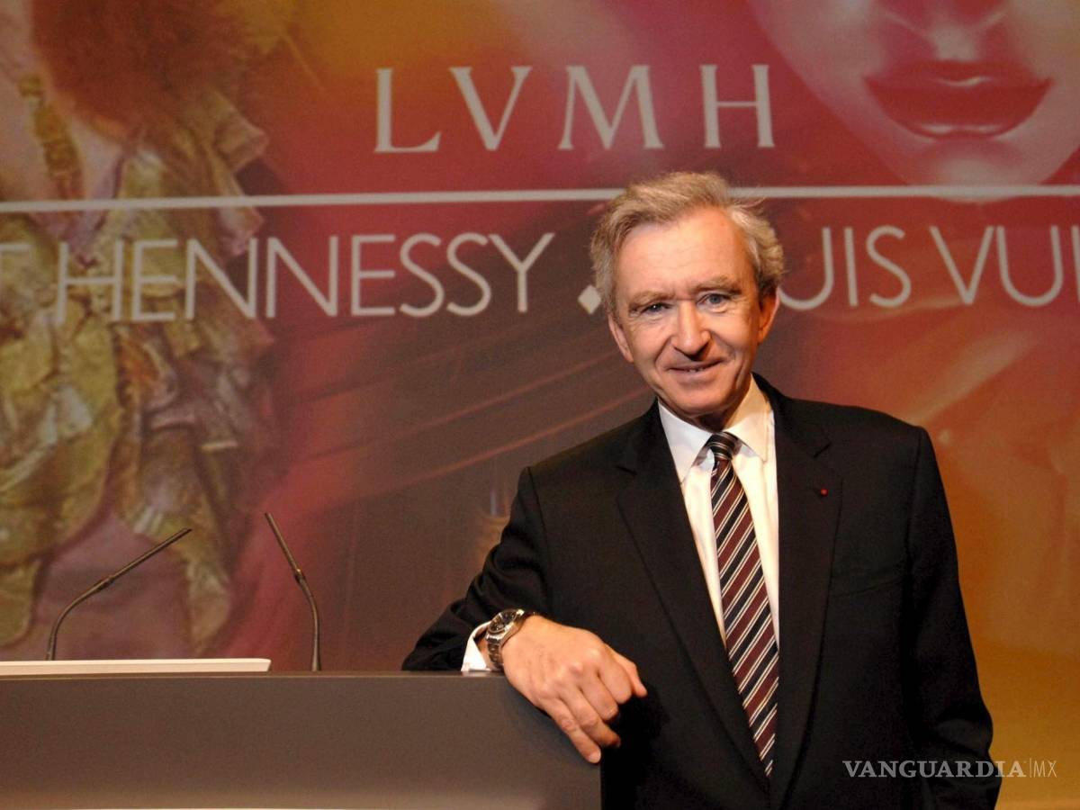 $!Bernard Arnault, presidente del grupo francés de productos de lujo LVMH.
