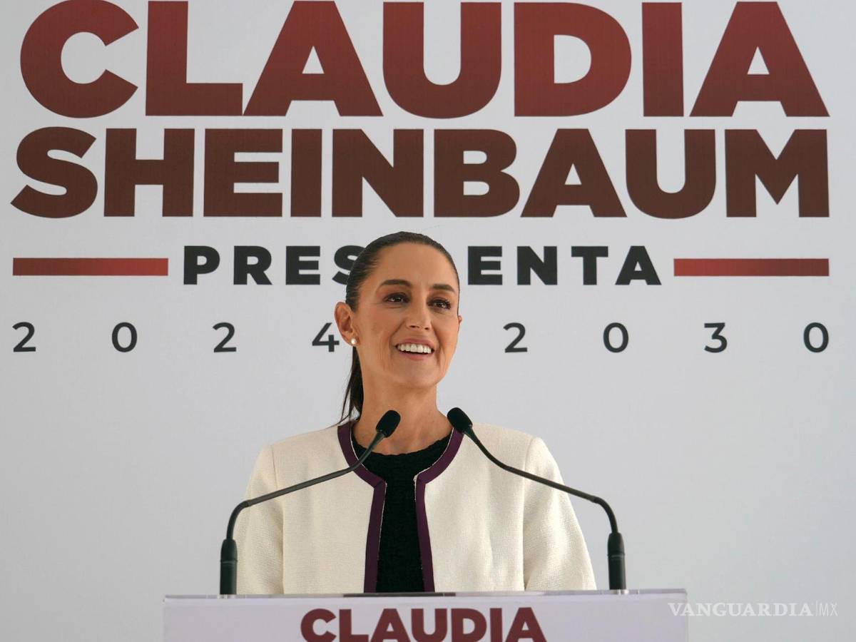 $!La próxima presidenta de México, Claudia Sheinbaum, anunció que su partido, Morena, estará a cargo de las encuestas sobre la reforma al Poder Judicial.