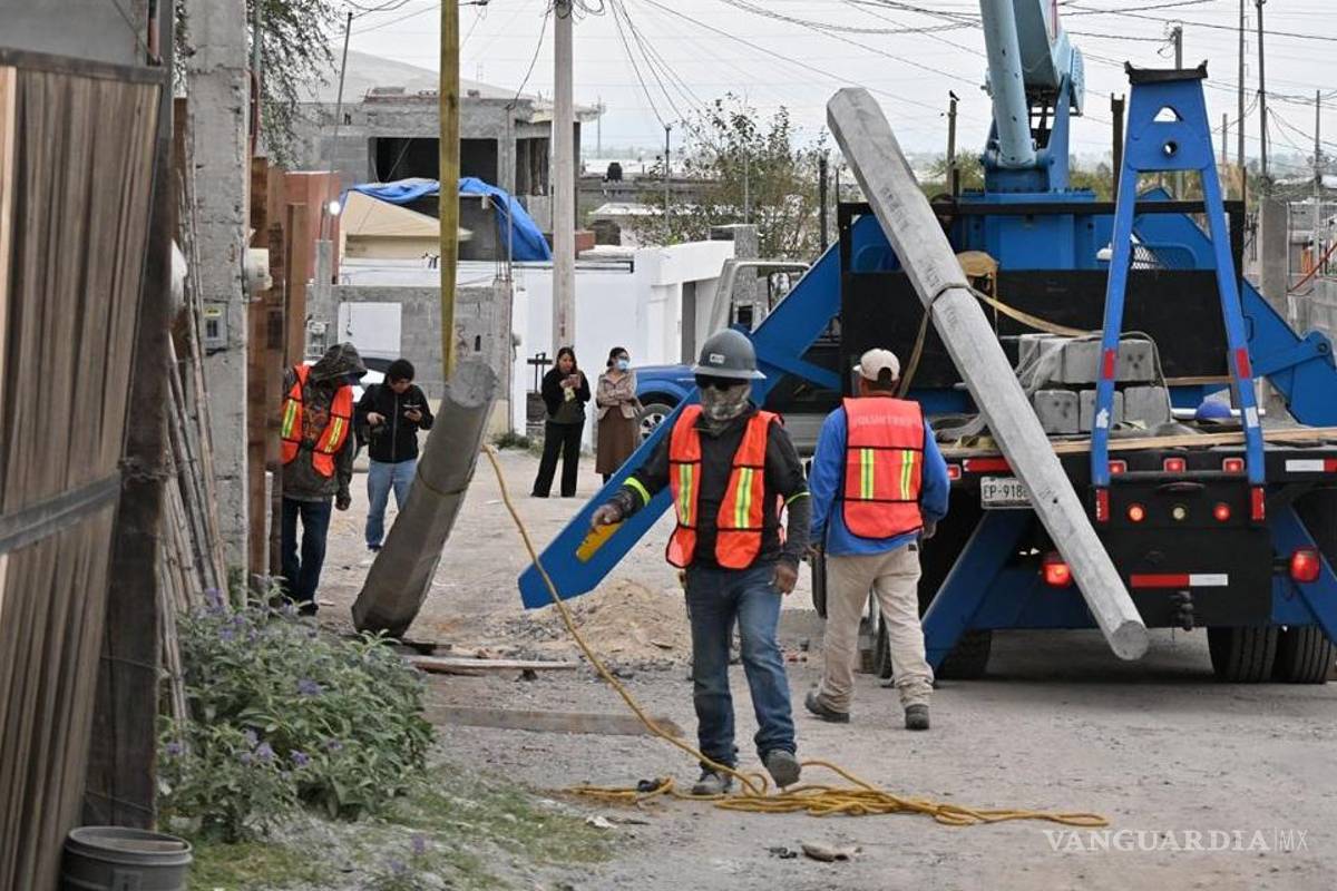 Frontera: Arranca electrificación en La Rielera y beneficia a más de mil habitantes