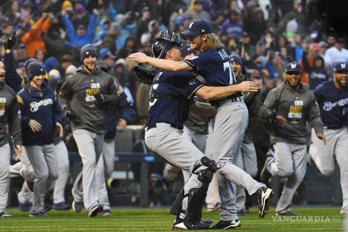 Cerveceros barren a los Rockies y van por la Liga Nacional