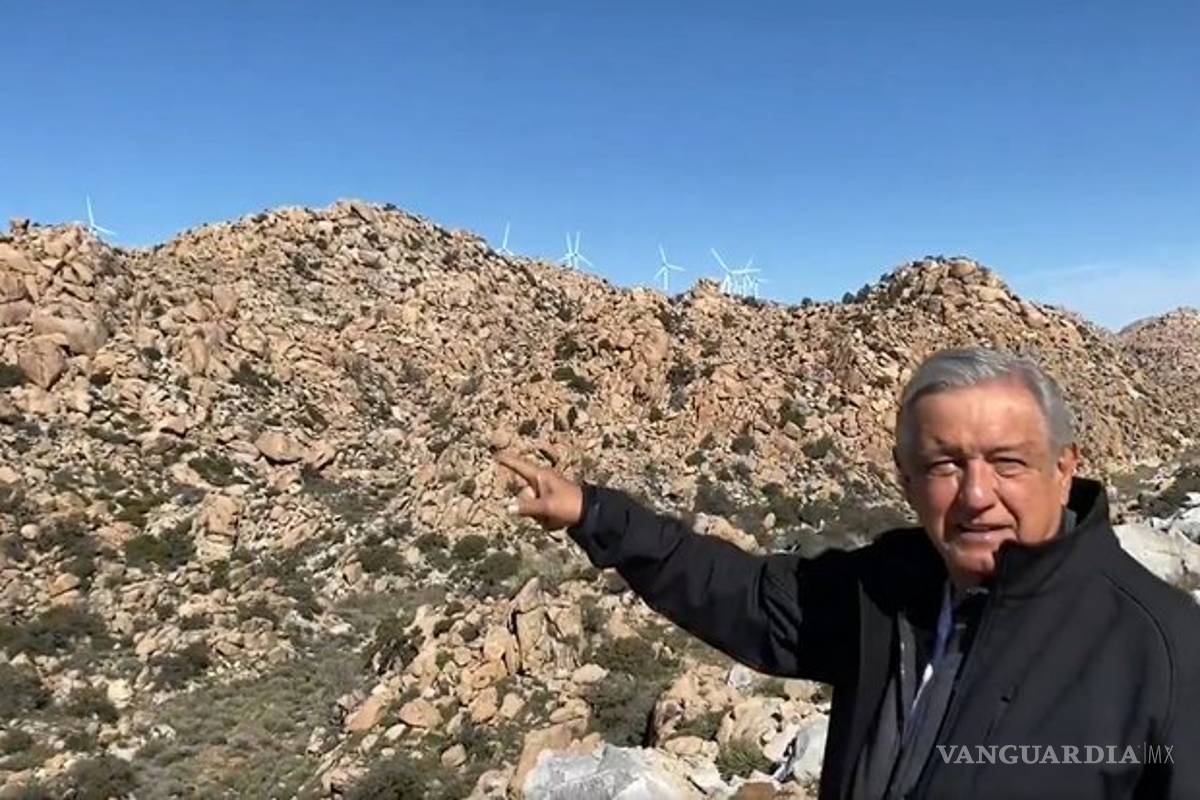 'Miren cómo afecta el paisaje, la imagen natural'; reclama AMLO por contaminación visual en Baja California