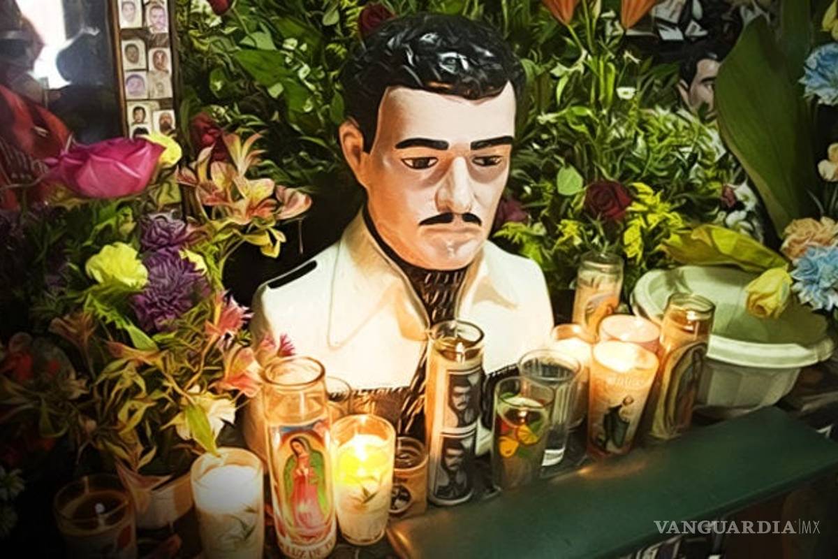 $!Revelan imágenes de Fernando Colunga como Jesús Malverde... ¡el santo patrono de los narcos!