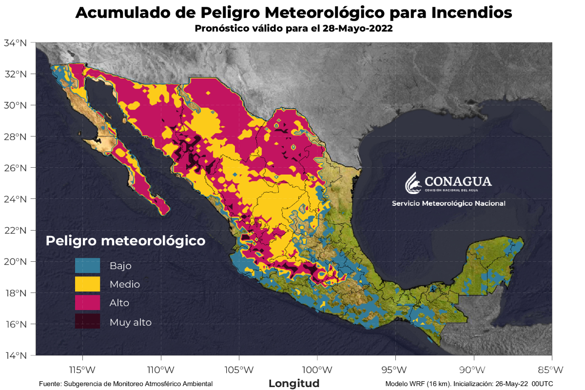 ¡Alertas!: continúa el riesgo de incendios en Coahuila