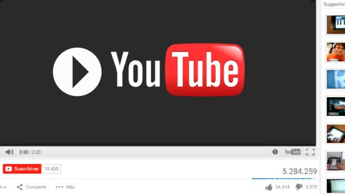 YouTube arroja error a miles de usuarios a nivel mundial